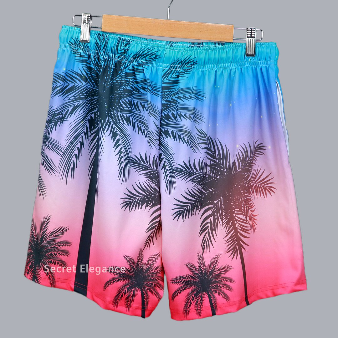 Secret Elegance Men Shorts Beach Life Back Secret Elegance Men Shorts Beach Life Back