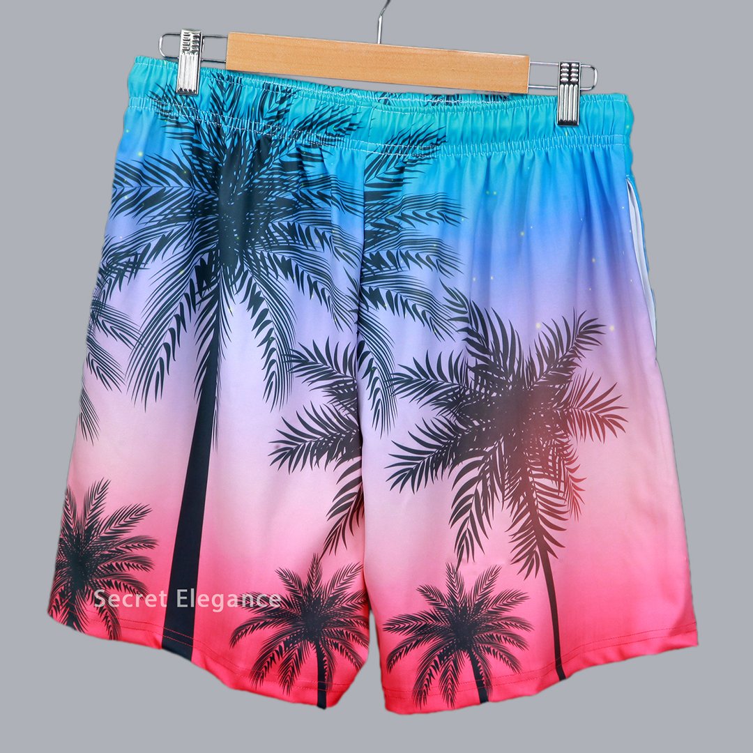 Secret Elegance Women Shorts Beach Life Back