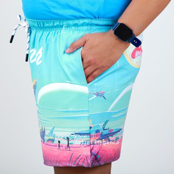 Secret Elegance Men Shorts Summer Side